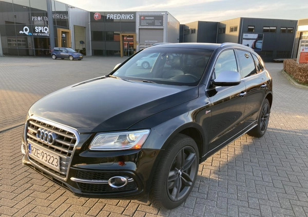 Audi SQ5 cena 93900 przebieg: 239643, rok produkcji 2015 z Kolbuszowa małe 379